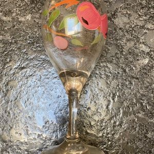 Wine glass Apple Francisca